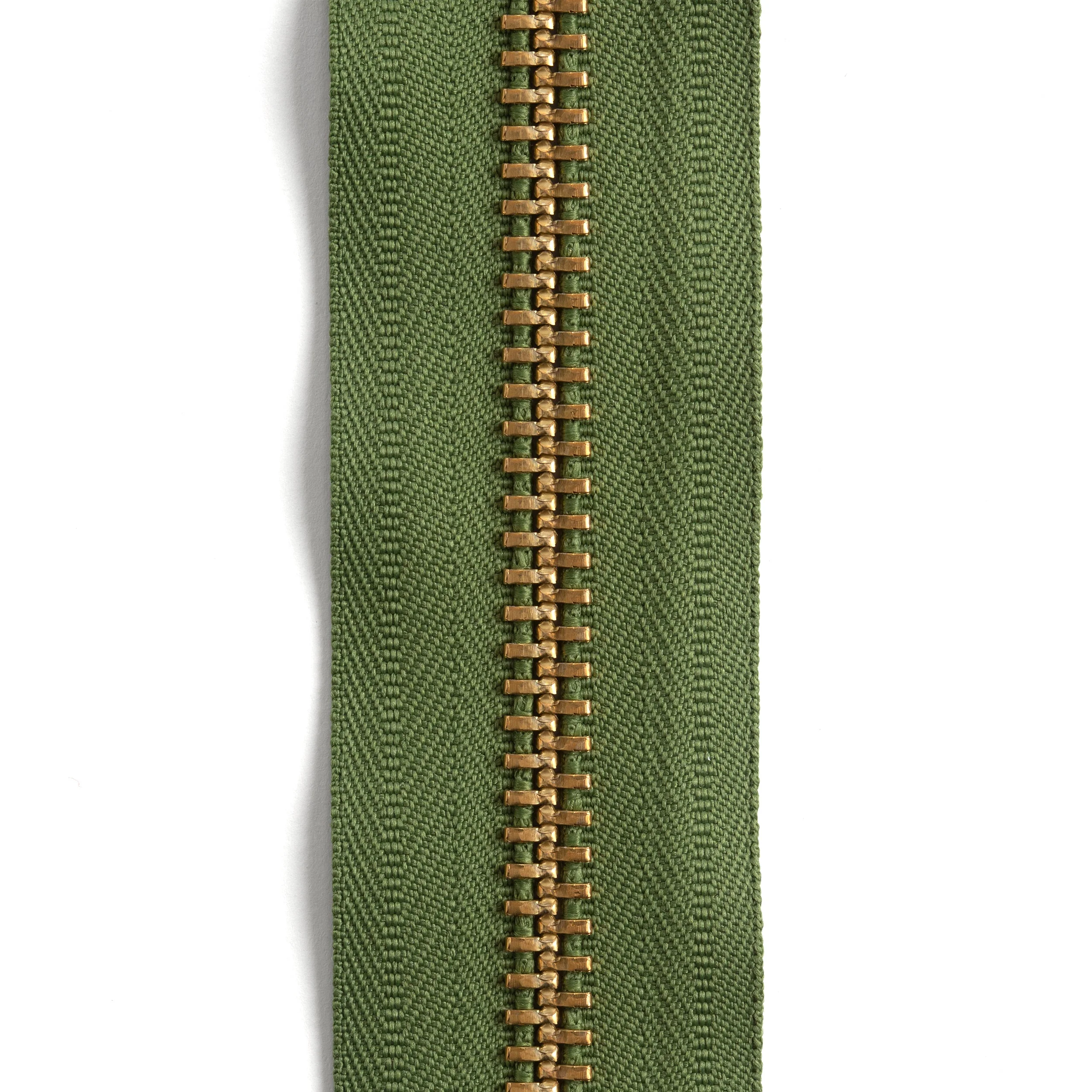 YKK #10 Brass Zipper Tape 6 ft. (1.8 m) - Image 11