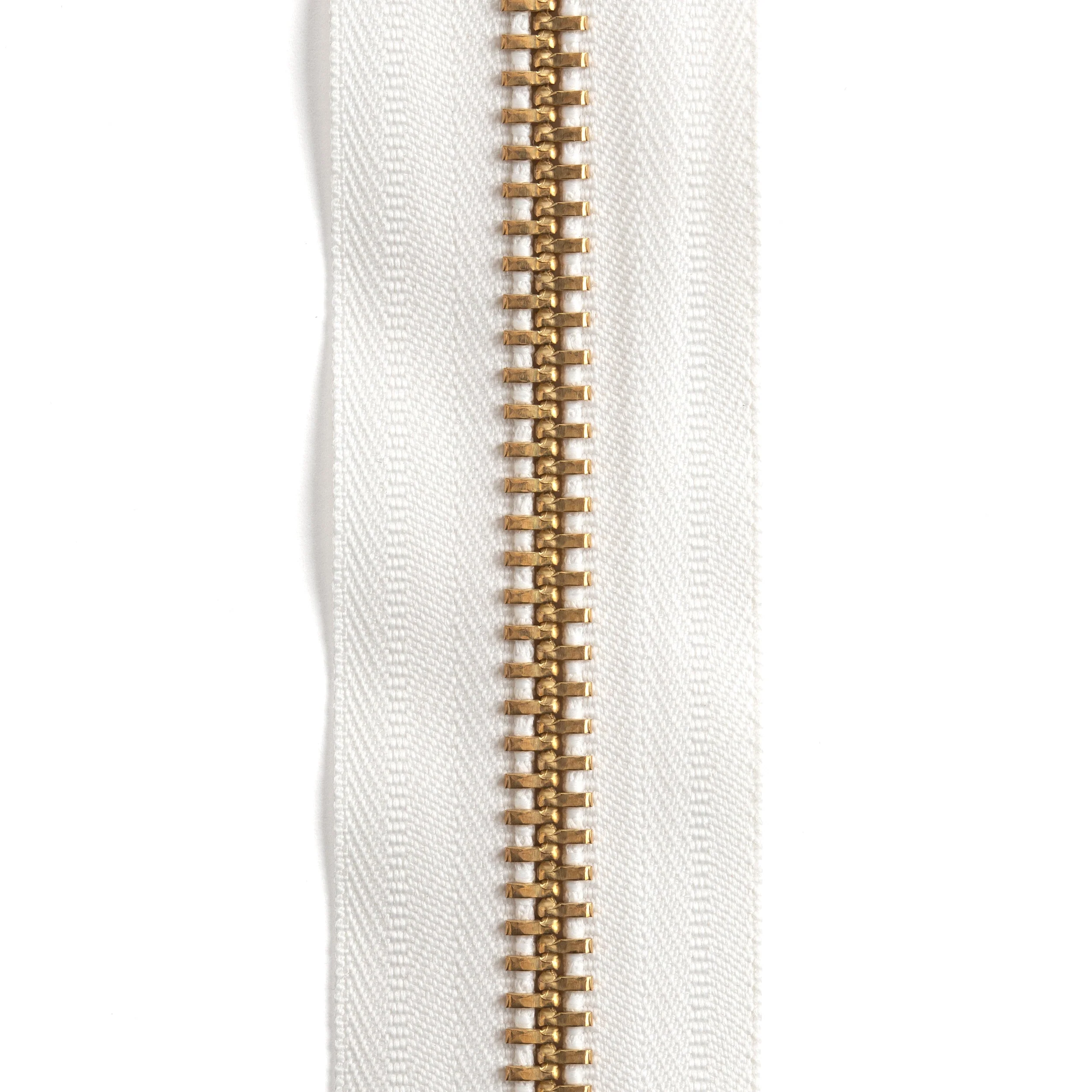 YKK #10 Brass Zipper Tape 6 ft. (1.8 m) - Image 6