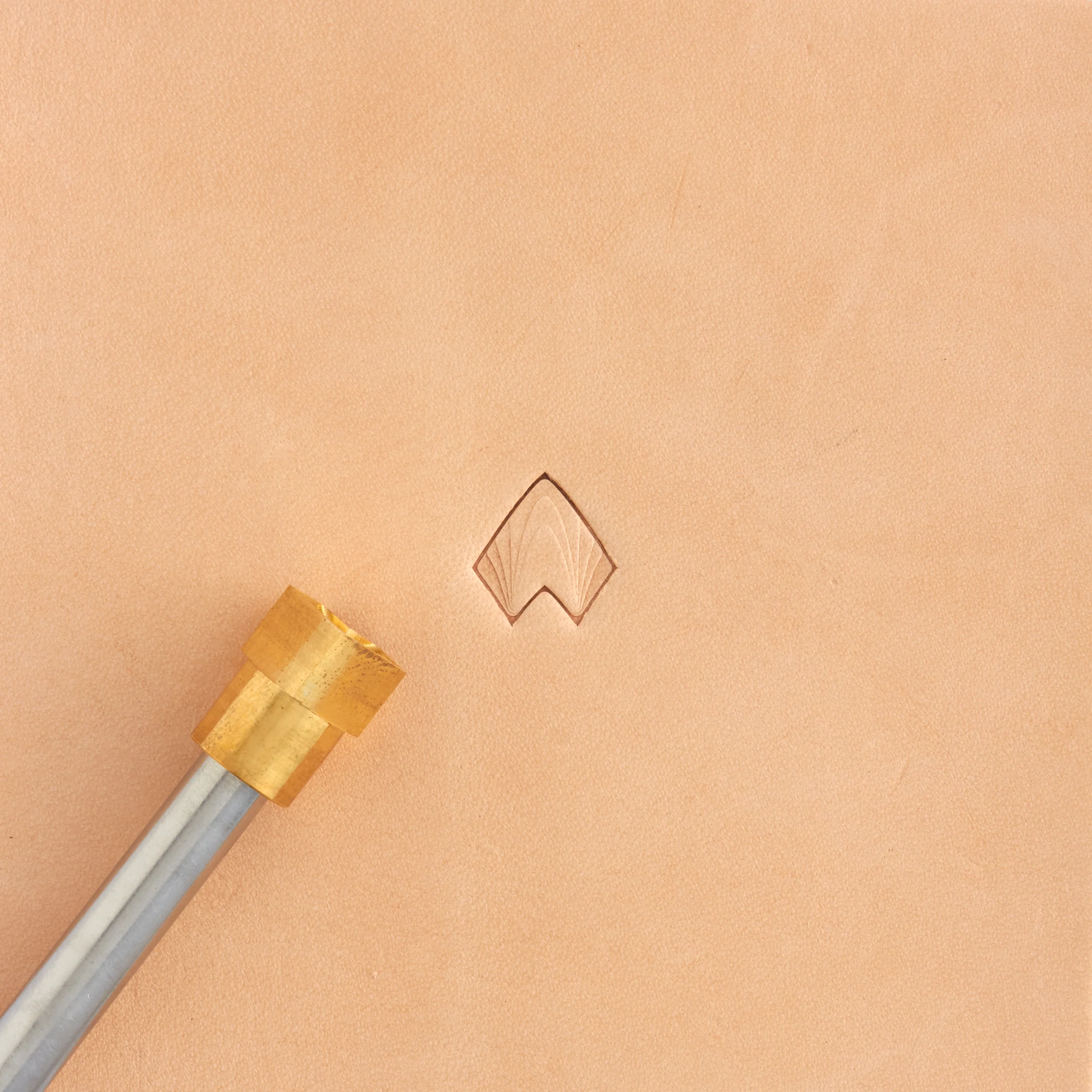 Art Deco Scale Brass Stamp