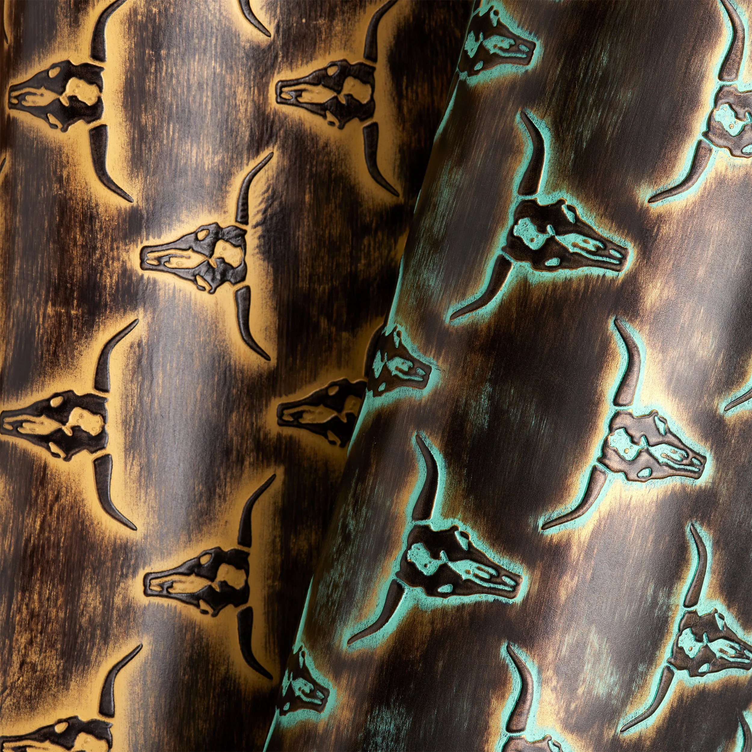 Embossed Longhorn Print Side - Image 3