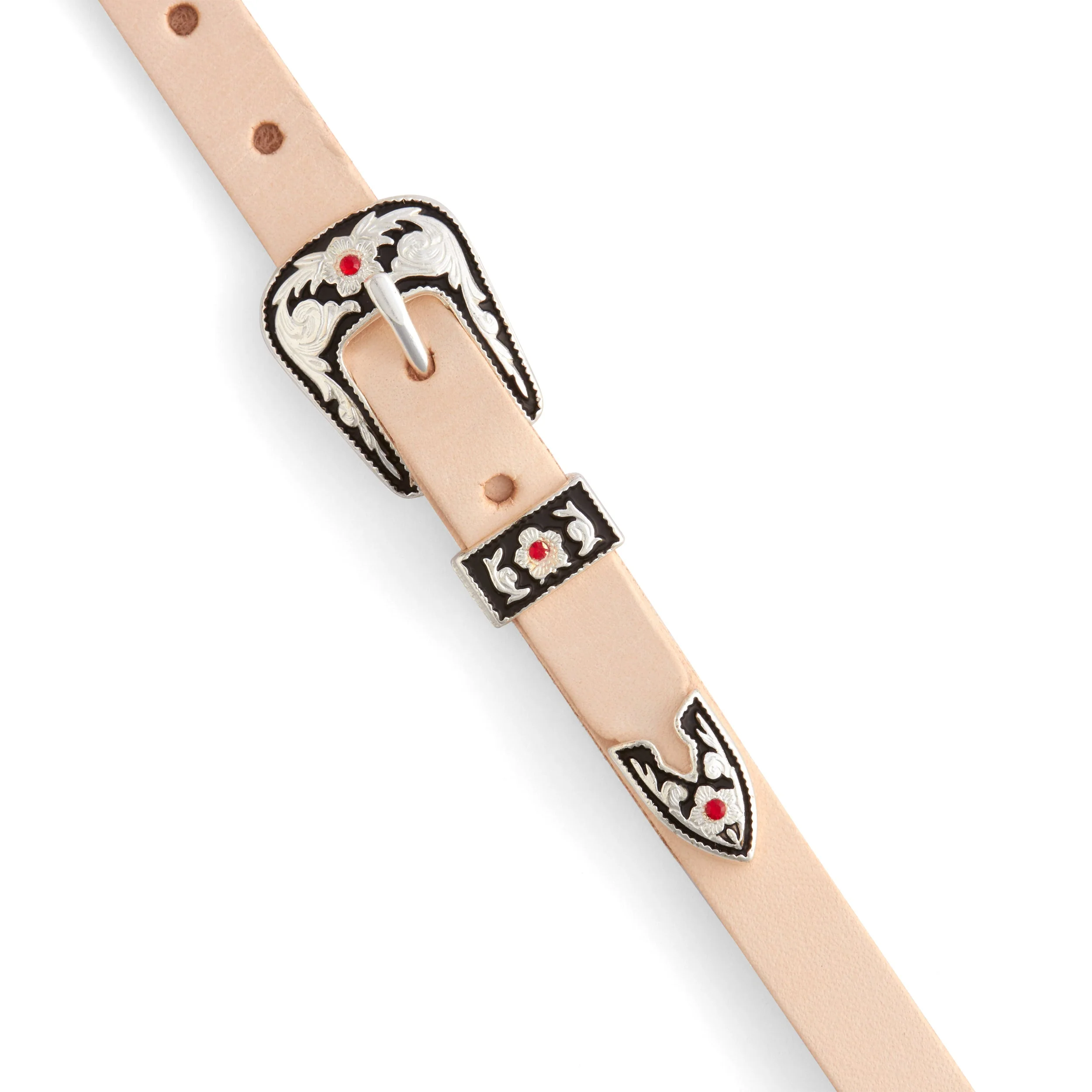 Floral Hatband Buckle Set - Image 5