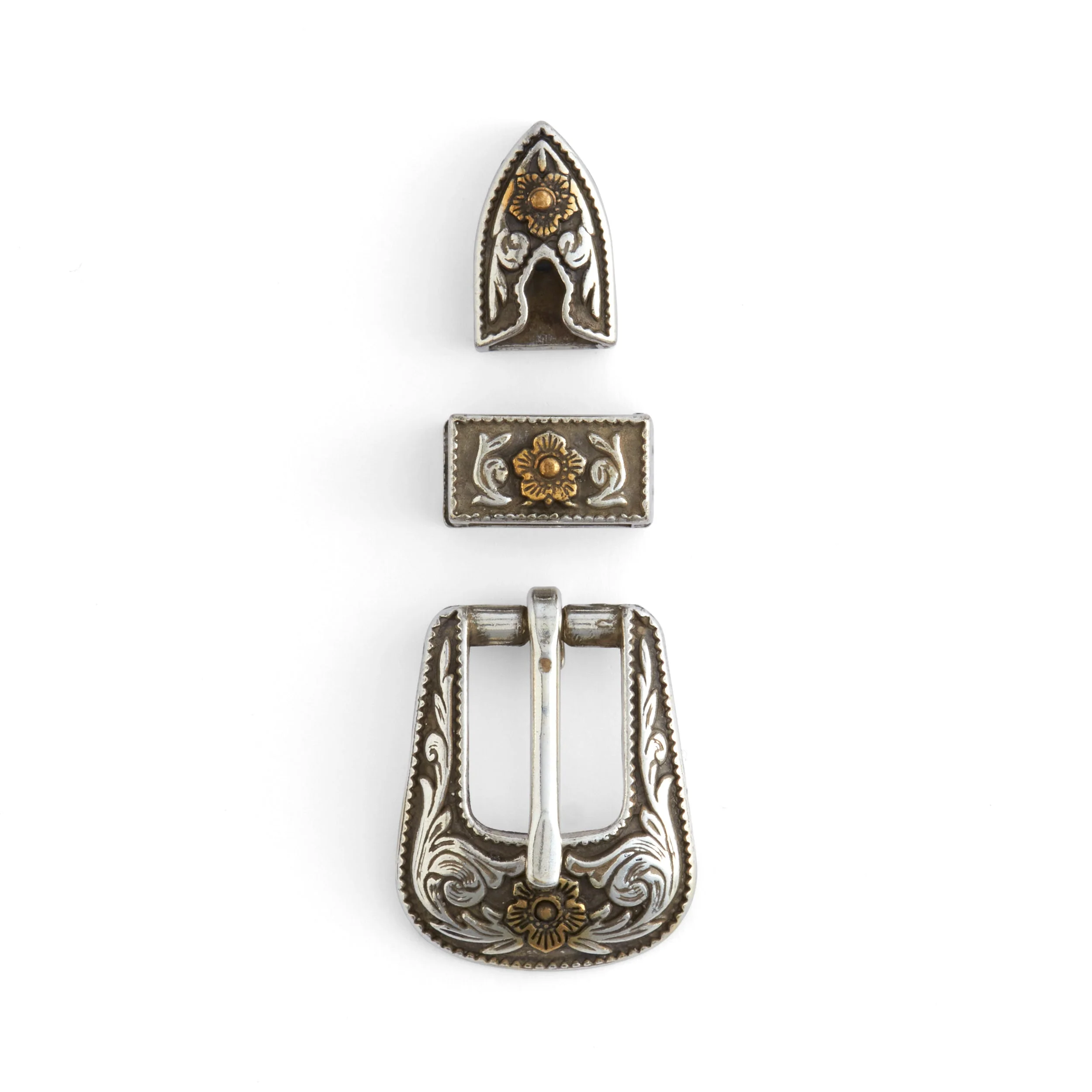 Floral Hatband Buckle Set - Image 8