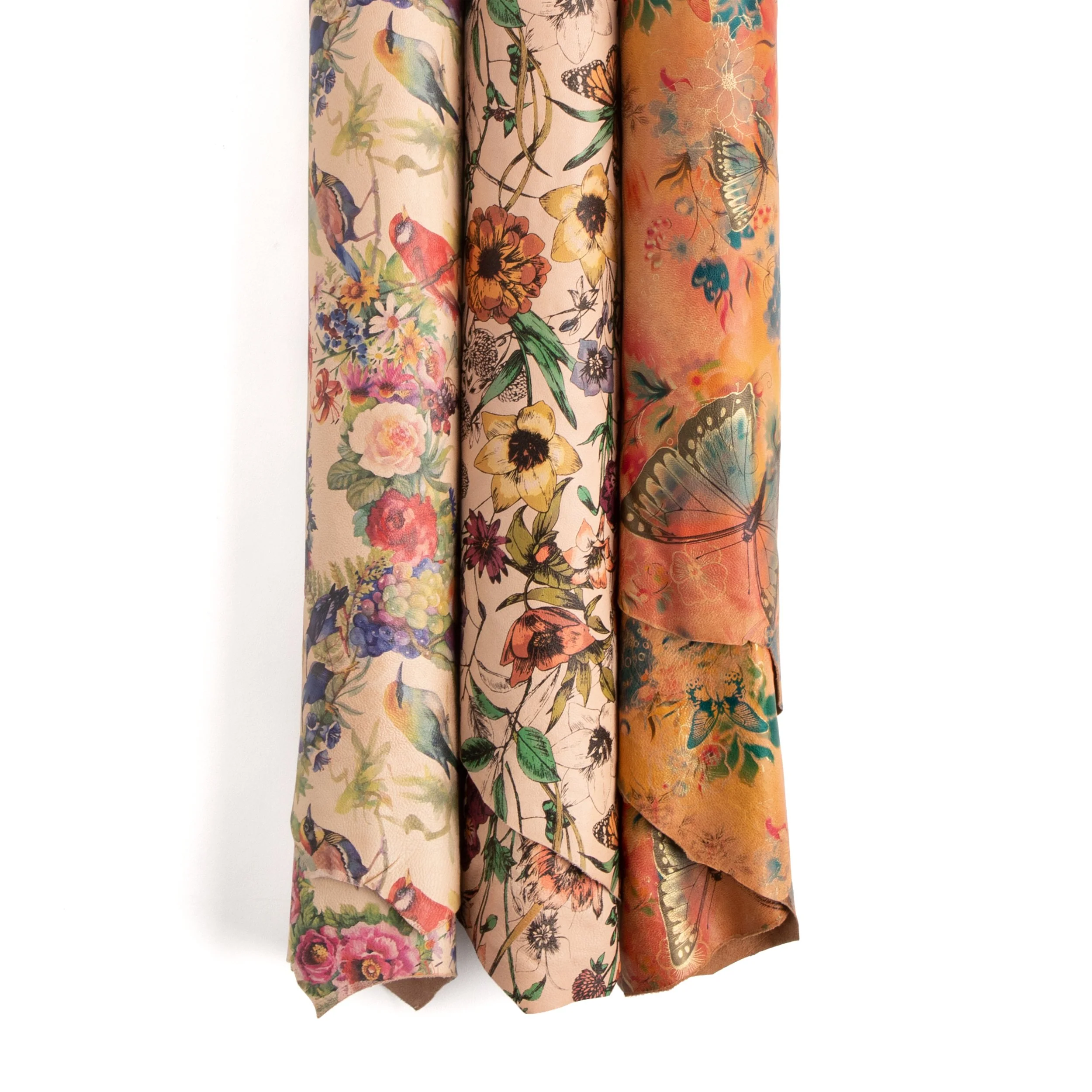 Floral Print Veg-Tan Sheepskin - Image 3