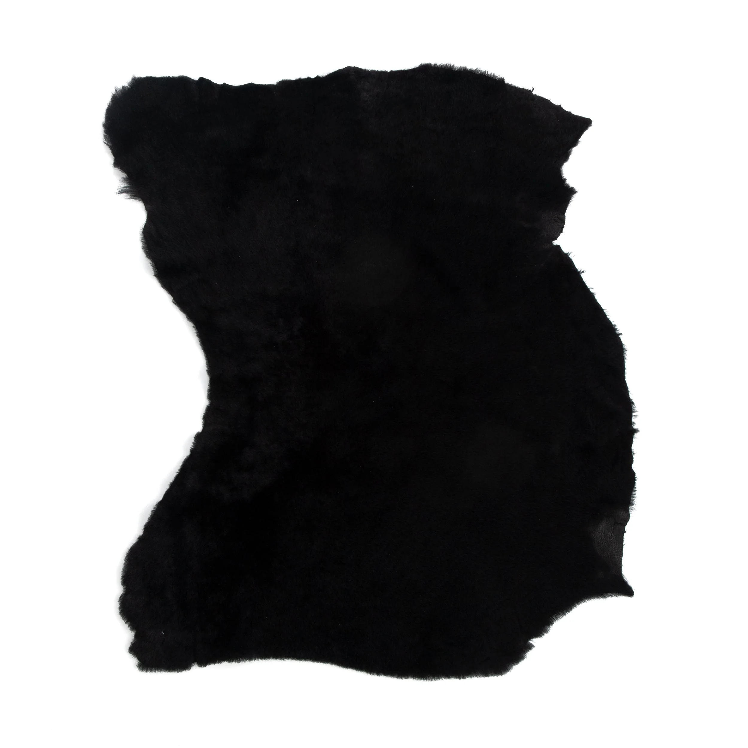 Hair-On Shearling Black
