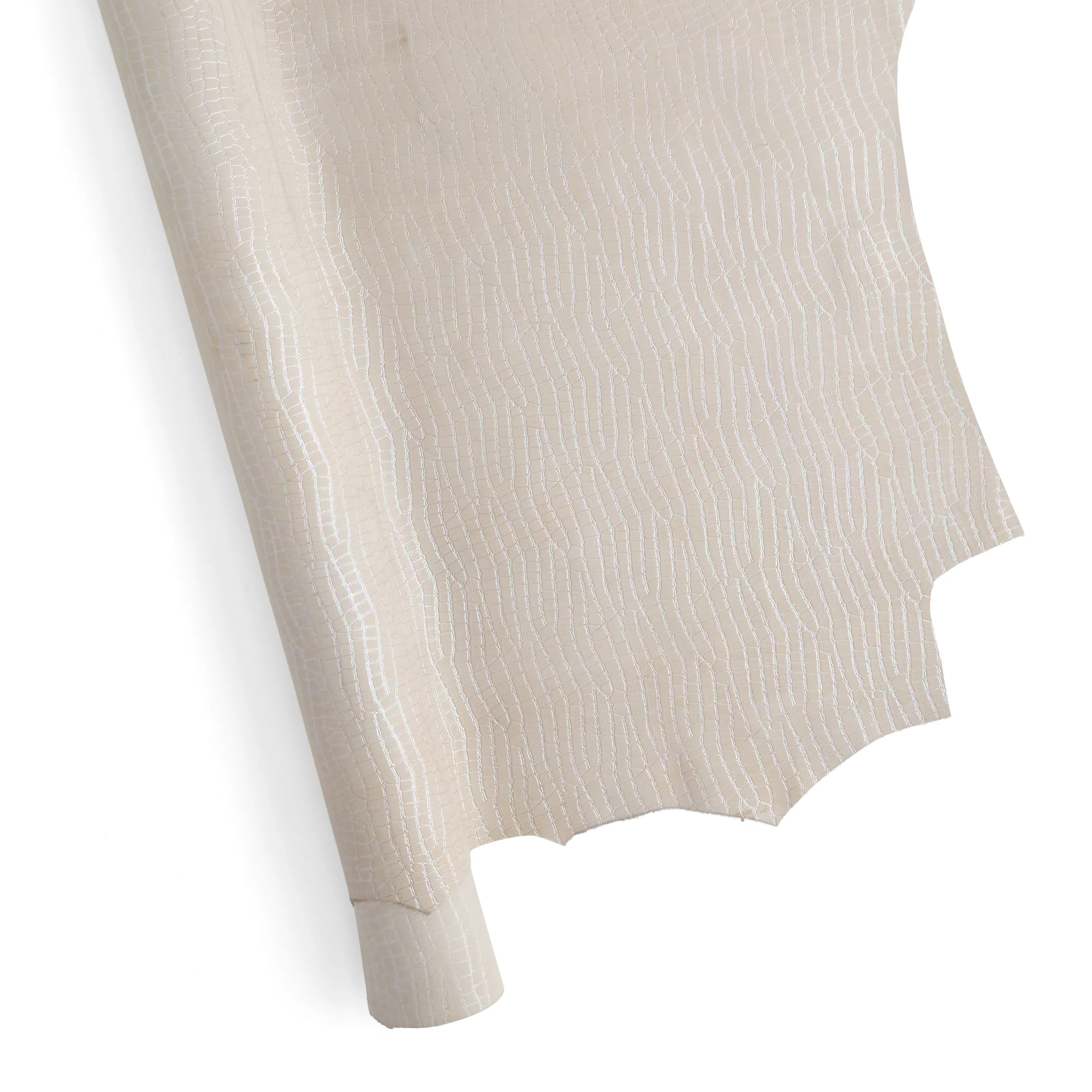 Italian Croco Embossed Iridescent Side - FINAL SALE - Image 2