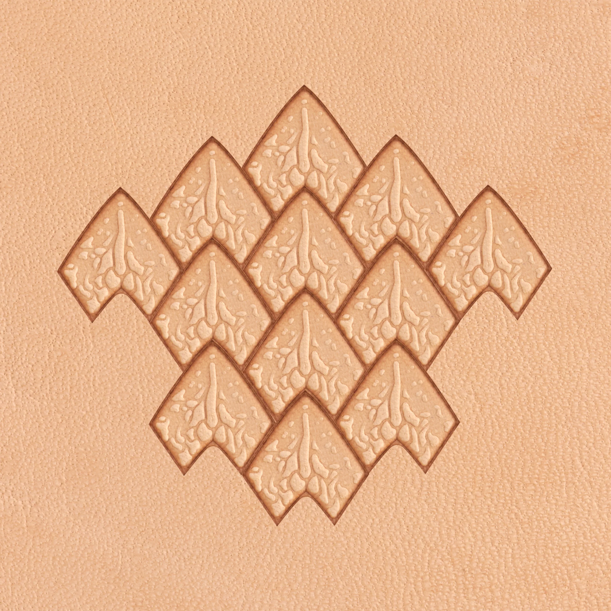 Lava Scale Brass Stamp - Image 2