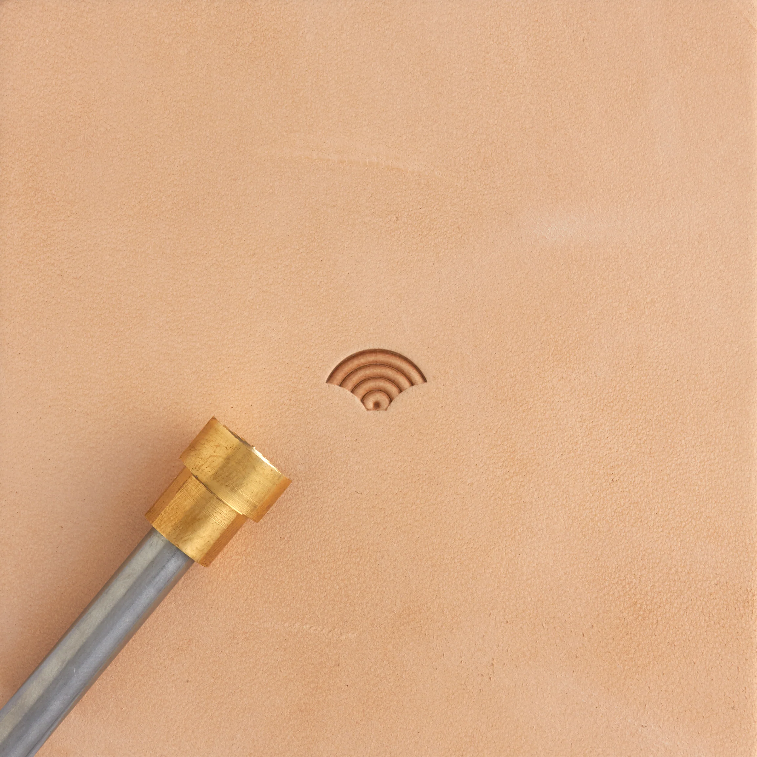 Shell Tile Brass Stamp