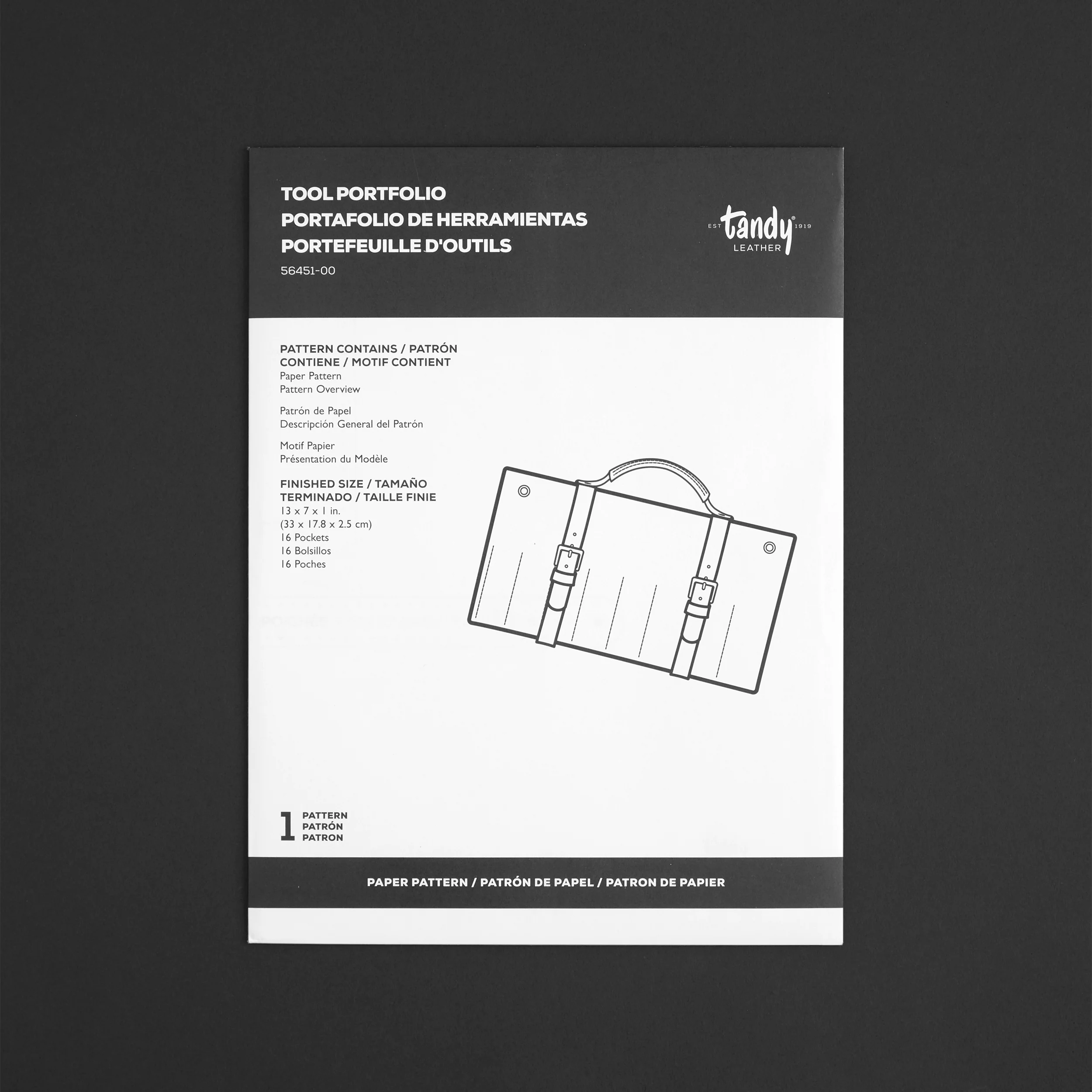 Tool Portfolio Paper Pattern - Image 2