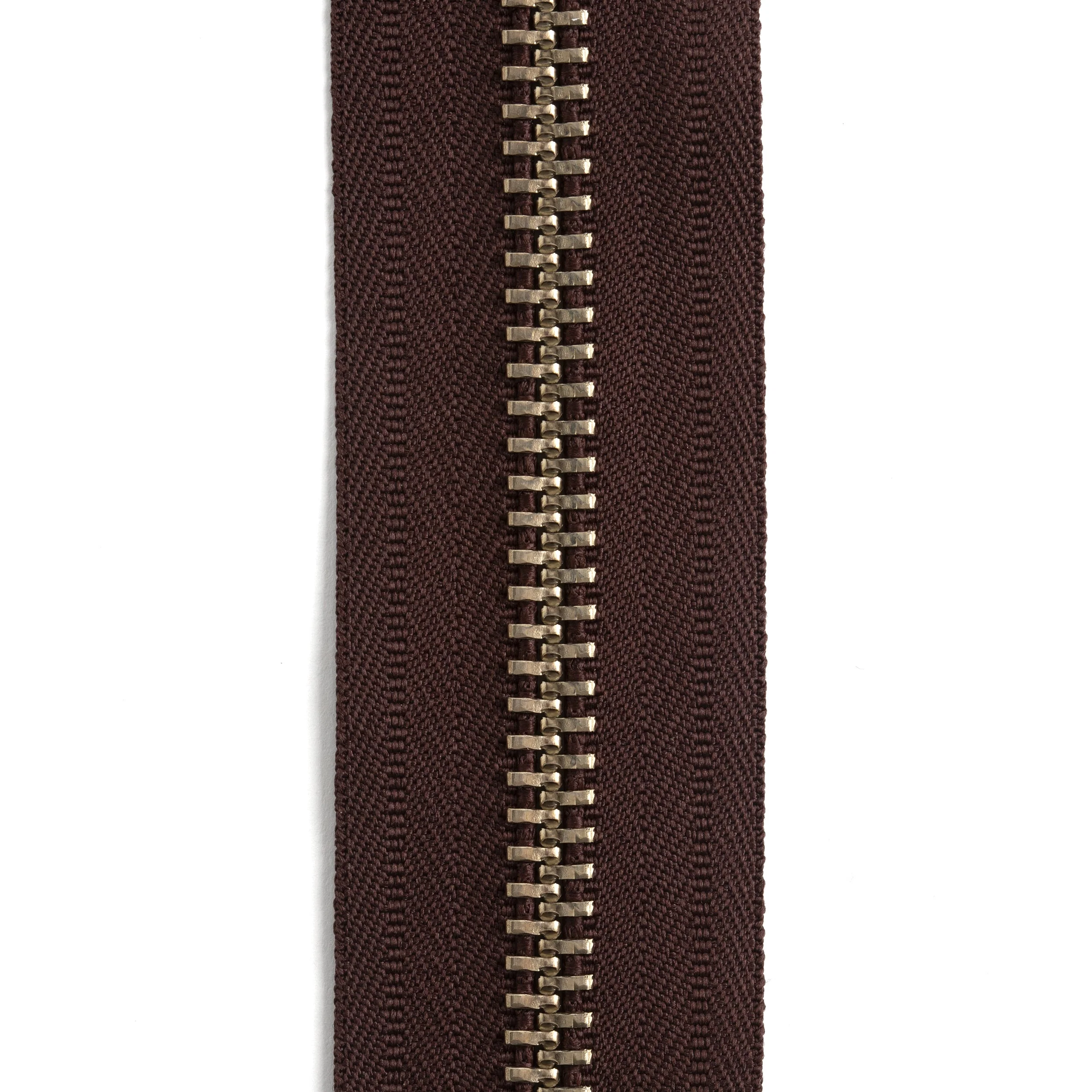 YKK #10 Nickel Plate Zipper Tape by the Yard - Image 2