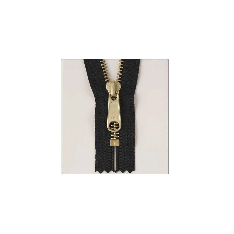 YKK #5 Brass Complete Zipper - Image 5